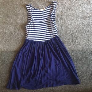 Striped Blue Easy Breezy Dress🌼